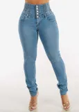 Women Stretchy Denim Pants