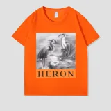 Casual Solid Round Neck Short Sleeve T-shirt
