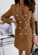 Women long sleeve Blazer dress