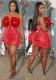 Women Sexy Beaded Pearl V Neck Flower Dress