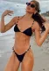 Women Sexy Lace-Up Bikini Two Pieces Swimsuit