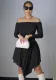 Women Off Shoulder Irregular Dress