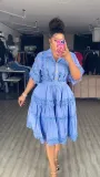 Women French Lace Hollow Crochet Flower Top Lace Patchwork Skirt Two Piece