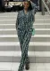 Africa Printed Fashion Casual Loose long-sleeved shirt and trousers two-piece suit for women