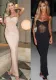 Women Spring Sexy Mesh Strap Dress