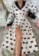 Women Velvet Nightgown Sexy Lace Bathrobe