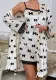 Women Velvet Nightgown Sexy Suspender Lace Bathrobe Nightgown Two-Piece Set