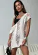 Summer Casual Loose Sexy Knitting Dress Short Sleeve Cover-Up