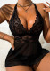 Sexy Lace See-Through  Nightdress Lace Erotic Lingerie Set