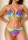 Sexy Bikini Lace Halter Neck Women's Two Pieces Swimsuits