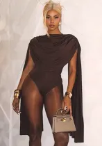 Women Basic long sleeve sexy jumpsuit