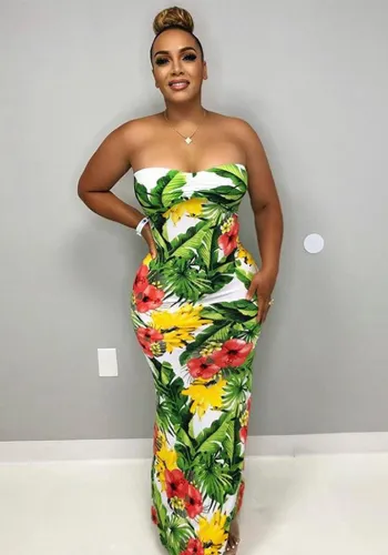 Women Bodycon Maxi Dress