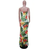 Women Bodycon Maxi Dress