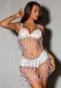 Women Spring Pearl Patchwork Sexy Dress