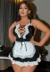 Sexy Lingerie Lace Temptation Maid Valentine's Day Cosplay Two-Piece Set