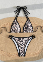Print Sexy Bikini Two Pieces Swimsuit