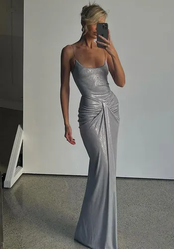 Women Spring Sexy Backless Strap Dress