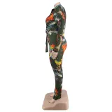 Women Print Top and Pant Two-piece Set
