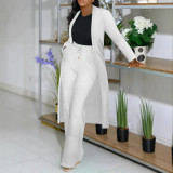 Women Ribbed Top and Wide Leg Pants Two-piece Set