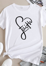 Women printed short sleeve T-shirt