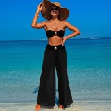 Women bikini three-piece beach two pieces Swimwear