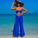 Women bikini three-piece beach two pieces Swimwear