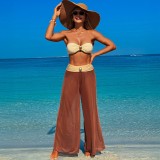 Women bikini three-piece beach two pieces Swimwear