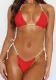 Women Solid Lace Sexy Bikini Swimwear