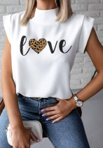 Women printed short-sleeved T-shirt