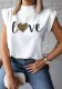 Women printed short-sleeved T-shirt
