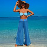 Women bikini three-piece beach two pieces Swimwear