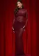 Women's Spring Sexy Hollow See-Through Long Slim Bodycon Dress