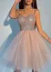 Women pleated party shiny Mini dress（Processing time need 3-6 days）