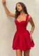 Women Spring Sexy Jacquard Backless Bow Dress