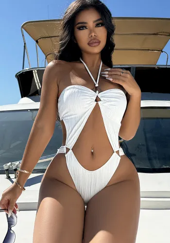 Women's Hollow-Out One-Piece Sexy Bikini Swimsuit