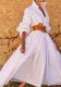 Spring Women's Fashion Chic Turndown Collar Long Sleeve Casual Midi Dress
