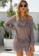 Summer Women’s Fringe Beach Cover Up Crochet Knit Shirt