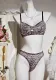 Sexy Lingerie Leopard Bra and Thong Two-Piece Set