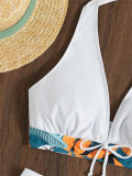 Sexy Printed Two-Piece Bikini Swimsuit for Women