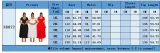Plus Size Women's Fashion Elegant Square Neck Slim Waist A-line Long Dress