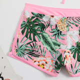 Sexy Printed Two-Piece Bikini Swimsuit for Women