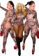 Women Leopard Zipper Print Jumpsuit