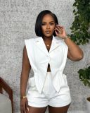 Women Casual Irregular V-neck Jumpsuit