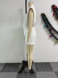 Women Casual Irregular V-neck Jumpsuit