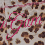 Women's Autumn Leopard Print Hooded Top and Pants Set