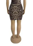 Women nightclub sequined shiny Bodycon skirt