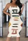 Women Printed Strap Dress