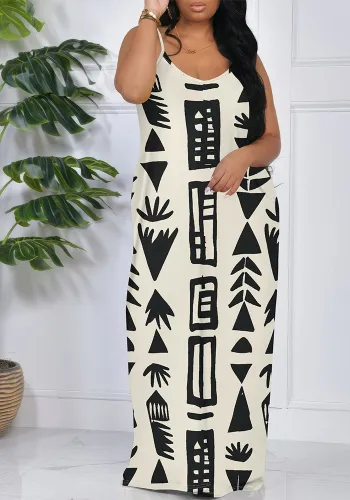 Women Casual Printed Dress