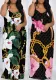 Women Casual Chain Tie-Dye Dress