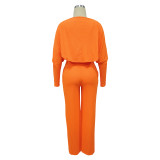 Women’s Fashion Ribbed High-Stretch Cape Top Sleeveless Jumpsuit Set